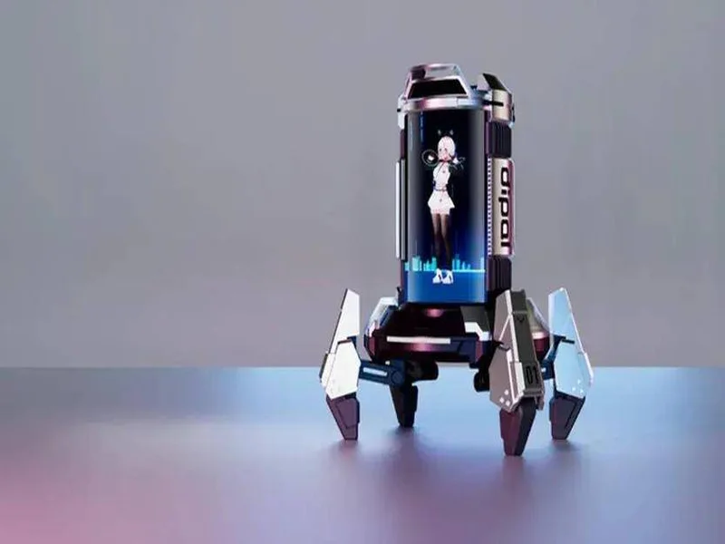 全球首款AI角色舱Dipal D1亮相英特尔发布会